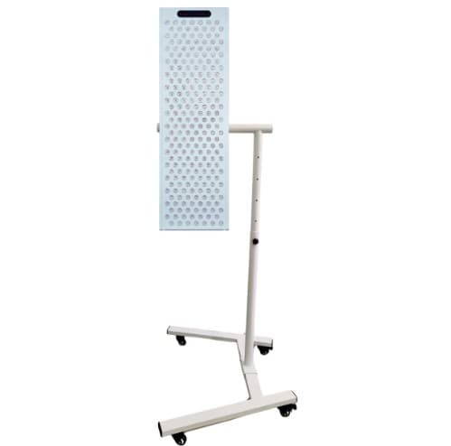 ProPlus 1200 with Horizontal Stand - ReveloSkin Red Light Therapy. Full-body panel with heavy-duty horizontal stand. 240 LEDs. 660nm Red & 850nm Near Infrared. Complete home treatment station.